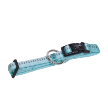 Nobby Ошейник для собак Soft Grip S-M 2×30‑45 см мятный