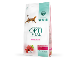 Optimeal Сухий корм для котів Телятина 10 кг