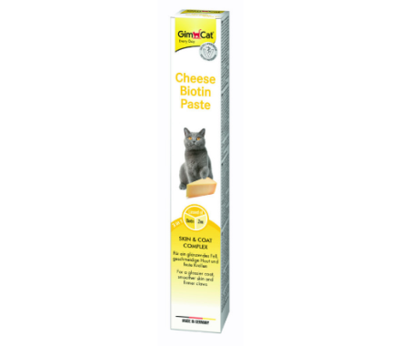 GimCat Паста для котов Biotin Сыр 100 г