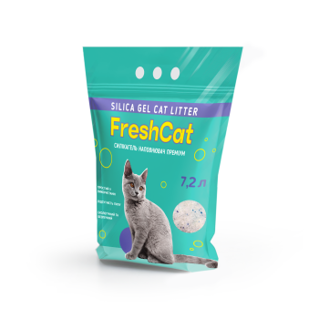 Fresh Cat Наполнитель силикагелевый 7,2 л