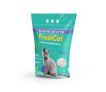 Fresh Cat Наполнитель силикагелевый 7,2 л