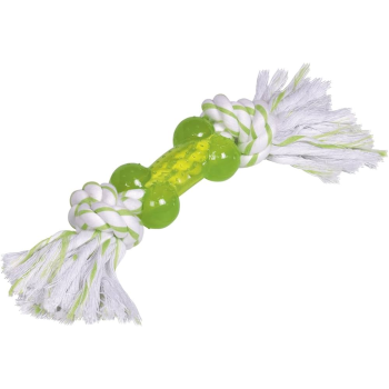 Nobby toy for dog tprs bone with a lace with a mint aroma of salad 27 cm