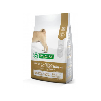 Nature\'s Protection Сухой корм для собак All Breeds Weight Control Sterilised 4 кг