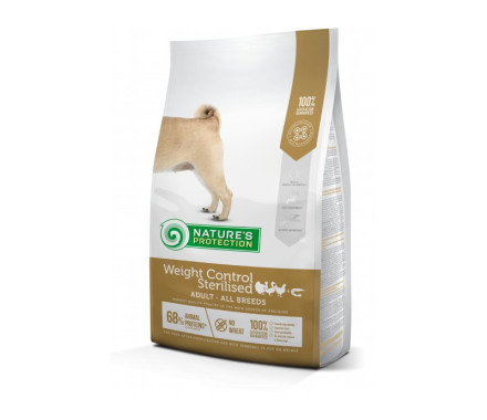 Nature\'s Protection Сухой корм для собак All Breeds Weight Control Sterilised 4 кг