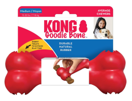 Kong Goodie Bone Іграшка для собак Кісточка для ласощів M червона