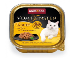 Animonda Vom Feinsten Adult Консерва для котів з індичкою в томатному соусі 100 г