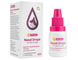 Vitomax Краплі для собак та котів очні Nasal Drops 10 мл