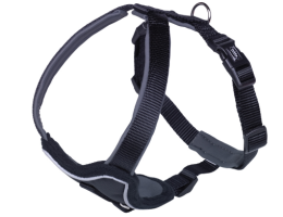 Nobby Шлейка для собак Classic Preno XS-S нейлон 1,5х30-35 см чёрная