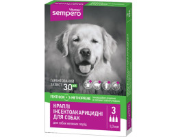 Vitomax Sempero Краплі для собак 25-50 кг 1 мл Ціна за 1 піпетку