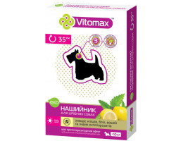 Vitomax ЭКО Ошейник инсектоакарицидный для собак мелких пород 35 см