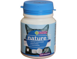 Vitomax Nature Вітаміни для кошенят Молоко 100 табл