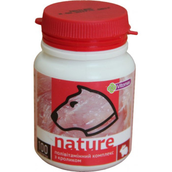 Vitomax Nature Вітаміни для собак Кролик 100 табл