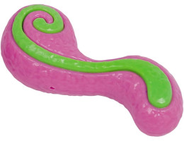 Nobby toy for dog bone tpr 14 cm pink-salatov