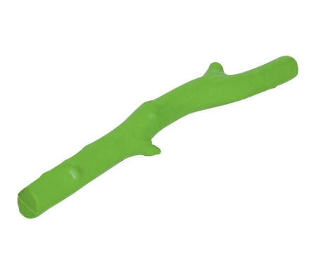 Nobby toy for dogs green branch rubber 32 cm
