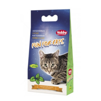 Nobby Лакомства для котов Catnip сушеные листья кошачьей мяты 25 г