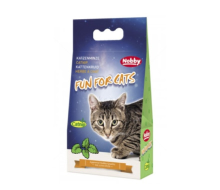 Nobby Лакомства для котов Catnip сушеные листья кошачьей мяты 25 г