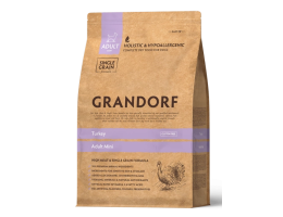 Grandorf Сухой корм для собак мелких пород Индейка 1 кг