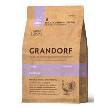 Grandorf Сухой корм для собак мелких пород Индейка 1 кг