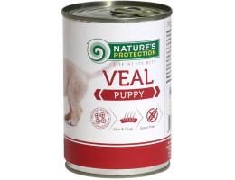 Nature\'s Protection Консерва для щенков Puppy Телятина 200 г