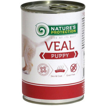 Nature\'s Protection Консерва для щенков Puppy Телятина 200 г