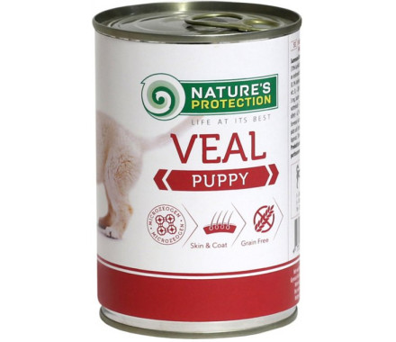 Nature\'s Protection Консерва для щенков Puppy Телятина 200 г