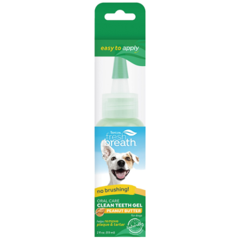 TropiClean Fresh Breath Oral Care Peanut Butter Гель для собак для чистки зубов 59 мл