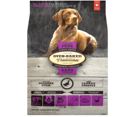 Oven-Baked Tradition Grain Free Сухий корм для собак беззерновий Качка 4,54 кг