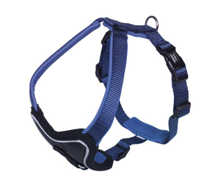Nobby Шлейка для собак Classic Preno XS-S нейлон 1,5х30х35 см синяя