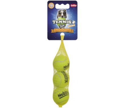 Nobby toy for dogs balls tennis with a pischant xs 4 cm