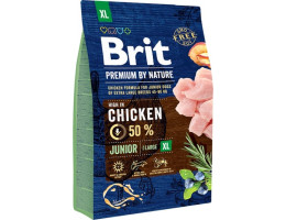 Brit Premium Сухий корм для цуценят Курка XL 3 кг