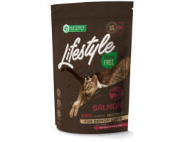 Nature's Protection Сухий корм для котів Lifestyle Senior Лосось 400 г