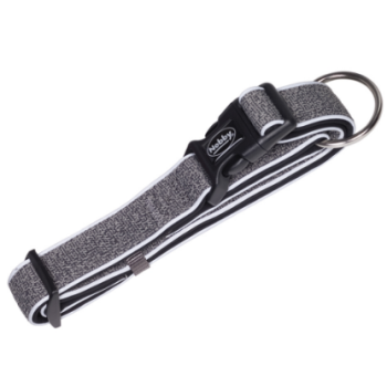 Nobby Ошейник для собак Cayo L-XL 2,5-3,5х50-65 см серый