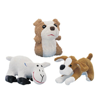 Nobby toy for dog dog or donkey latex 5-7 cm color in assortment