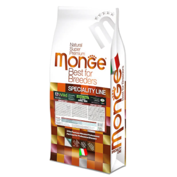 Monge Сухой корм для собак Bwild Grain Free Ягненок 15 кг