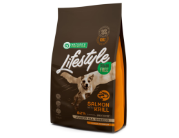 Nature\'s Protection Сухой корм для щенков Lifestyle Junior All Breeds Лосось и Крыль 1,5 кг