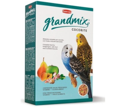 Padovan Grandmix Cocorite Корм для волнистых попугаев 400 г