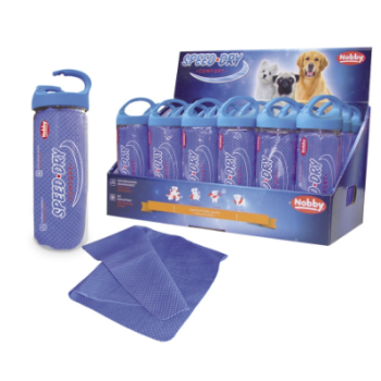 Nobby Рушник для собак Speed Dry Comfort 66х43 см синій