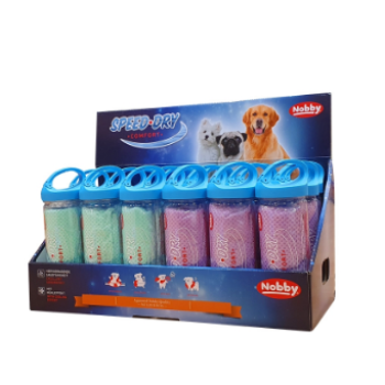 Nobby Рушник для собак Speed Dry Comfort 66х43 см м'ятний/бузковий