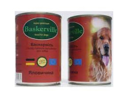 Baskerville Консерва для собак Яловичина 400 г