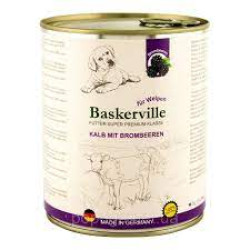 Baskerville HF Holistic Консерва для щенков Телятина и ежевика 800 г