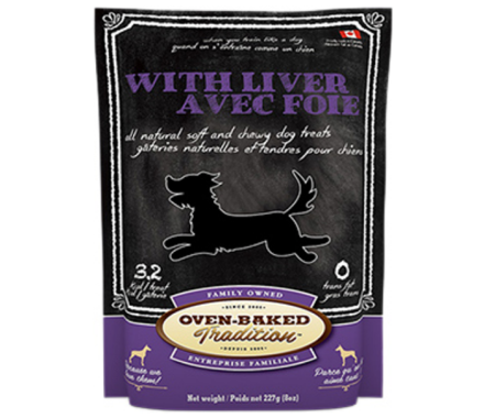 Oven-Baked Tradition Лакомства для собак с печенью 227 г
