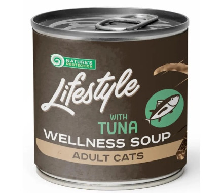 Nature's Protection Консерва для котів Lifestyle Суп з тунцем 140 г
