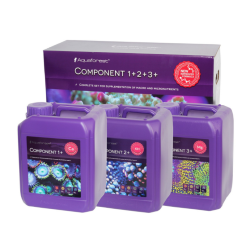 Aquaforest Мікро і макроелементи для морського акваріуму Component 1+ 2+ 3+ 3x5 л