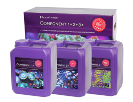 Aquaforest Мікро і макроелементи для морського акваріуму Component 1+ 2+ 3+ 3x5 л