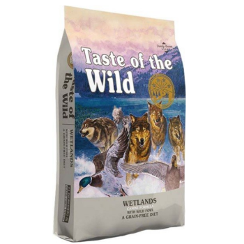 Taste of the Wild Сухой корм для собак Wetlands Canine Утка и перепёлки 5,6 кг