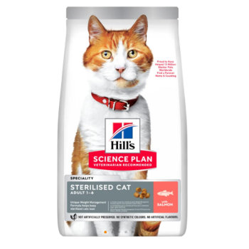 Hill's SP Сухий корм для котів Adult Sterilised Лосось 10 кг