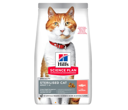 Hill's SP Сухий корм для котів Adult Sterilised Лосось 10 кг