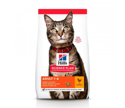 Hill’s SP Сухой корм для котов Adult Курица 15 кг