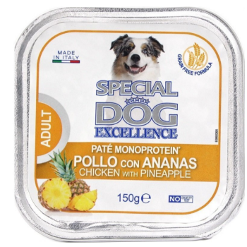 Monge Влажный корм для собак SDE Dog Fruit Курица с ананасами 150 г