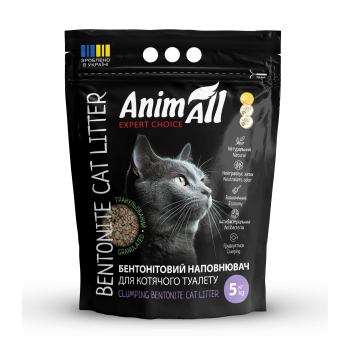 Animall Наполнитель бентонитовый гранулированный 5 кг